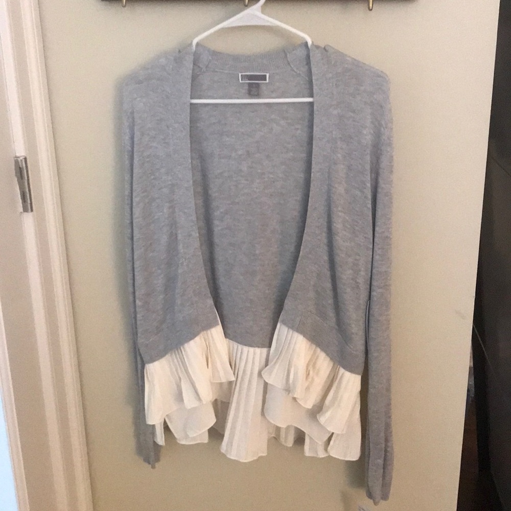 Chelsea 28 gray cardigan